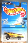 1996 Hot Wheels Blue/white Card Collector #598 Turboa Yellow W/chrome Spokes. Fixed Price $9.21.