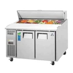 Everest EPR2-24 47" Two Section Sandwich Salad Prep Table, 9.0 Cu. Ft.. Fixed Price $3953.00.