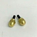 2 Brass Acorn Timing Point Cover Bolts Harley 04-18 Sportster Hd Iron Engine Xl. Fixed Price $8.26.