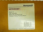 Honeywell W7751E-1007 Excel Vav Controller Base And Enclosure New In Box!. Fixed Price $199.95.