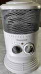 Honeywell Surround Portable Space Heater 120V 1500W White/silver. Fixed Price $28.00.