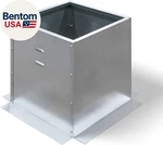 Exhaust Fan Roof Curb- 23 Square 20 High, 18 Gauge Galvanized Steel Construc. Fixed Price $392.83.
