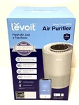 Levoit Smart True Hepa Air Purifier Fresh Just Tap Away Reduces Odors Nib. Fixed Price $69.99.