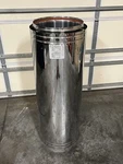 Heat-fab CCA14L48 14"X48" Saf-t Vent Ci Straight Pipe. Fixed Price $550.00.