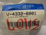 New Johnson Controls Spring Kit For V-3000 Valve Actuators V-4332-6001 Sealed. Fixed Price $29.99.