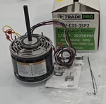 Trade Pro TP-E33-3SP2 Evaporator Motor 1/3HP 1075RPM 208-230VAC. Fixed Price $98.30.