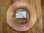 5/8 Od Copper Tubing - Refrigeration Type L, 50 Ft Coil. Fixed Price $100.00.