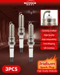 Set Of Iridium Spark Plugs 2014-2017 Ford Fiesta 1.0L L3 93593. Fixed Price $16.99.