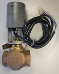 Johnson Controls VG7241RT+7200 1-1/2" Bronze Valve Electric Actuator. Fixed Price $750.00.