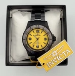 Invicta Specialty Men's Watch 41MM, Black, Yellow Dial 69718 New. Fixed Price $51.99.