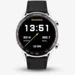 Sekonda Active Plus Black Leather Smart Watch 30178. Fixed Price $147.43.