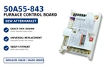 50A55-843 Furnace Control Board Replacement Fits White Rodgers Lennox Trane New. Fixed Price $59.99.