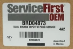 Sealed Service First Oem BRD04873 Dual Binary Input With Plug Trane. Fixed Price $110.00.