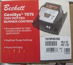 New Beckett Genisys 7575P4515U 120V Potted Primary Oil Burner Control. Fixed Price $129.50.