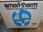 New Ameritherm Ameri-therm Thermally Actuated Vent Hood Damper T800, 8" Size. Fixed Price $75.00.