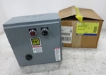 New Square 8536SCO3S Enclosed Size Motor Starter 120V Coil 8536SC03S 480V Ct. Fixed Price $295.00.