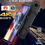 12" Sony 4K Lens Gps Mirror Dual Front And Rear Camera Car Dash R-h. Fixed Price $121.83.