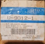 New Johnson Controls E/p Way Solenoid Relay N/c +/- Vdc Model V-9012-1. Fixed Price $38.00.
