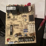 Furnace Control Board Emerson Carbide 50A55-743. Fixed Price $60.00.