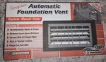 Witten Brown Automatic Foundation Vent, 8" X 16" 306MGR. Gray. New. Fixed Price $24.99.