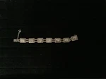 Rare Vintage 7" Sterling Silver Cameo Shell Panel Bracelet. Fixed Price $219.99.