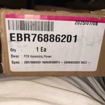 Lg EBR76886201 Pcb Assembly Power 1/2" Npt. Fixed Price $270.43.