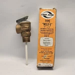 Cash Acme NCLX-5 Automatic Reseating Pressure-temperature Relief Valve. Fixed Price $13.99.