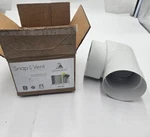 Ziggurat Products Cinch Vent Quick Connect Dryer Tight Degree Elbow STV-90. Fixed Price $17.49.