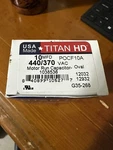 Packard POCF10A Titan Hd Mfd 440/370V Oval Run Capacitor. Fixed Price $9.00.