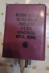 Honeywell R7259A 1000 Uv Ultra Violet Amplifier. Fixed Price $75.00.
