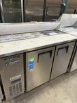 Everest EPR2-24 47" Two Section Sandwich Salad Prep Table, 9.0 Cu. Ft.. Fixed Price $2964.39.