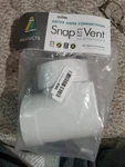 STV-90 Space-saving Dryer Vent Airtight Seal Durable Build, Safer Hookup. Fixed Price $11.89.