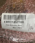 Lg Air Conditioner Main Pcb Part # EBR31452208. Fixed Price $240.00.