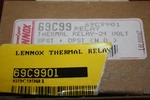 69C99 Klixon Lennox Furnace Heat Sequencer Relay Thermal Time Delay Spst Switch. Fixed Price $100.00.