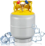 30LB Refrigerant Recovery Tank For R12, R22, R134A, R410A, Etc Hvac Cylinder. Fixed Price $139.18.