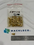 Johnson Controls F-1000-241 Brass 3/8" Plug Qty 43 Open. Fixed Price $39.95.