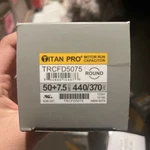 Packard TRCFD5075 Titan Pro Run Capacitor 50+7.5 Mfd 440/370 Volt Round. Fixed Price $50.00.