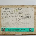 White-rodgers 36E01 243 Gas Manifold Valve Metal Central Furnace. Fixed Price $89.99.