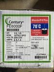 Century FE6000F Masterfit Pro Condenser Fan Motor, 5-5/8 In., 208-230 Volts, 2.. Fixed Price $146.00.