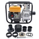 7.5 3 Inch Gas Power Semi-trash Water Pump High Pressure Garden Irrigation Us. Fixed Price $207.89.