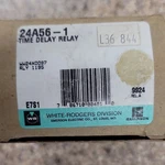 White-rodgers 24A56-1 Time Delay Relay 24V 0.16A Metal Contact Industrial. Fixed Price $45.00.