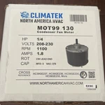 Climatek MOT99 130 Condenser Fan Motor. Fixed Price $119.99.