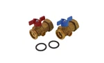 Uponor Wirsbo, Truflow Manifold Supply & Return Ball Valves Set 2, A2631252. Fixed Price $98.99.