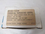Nos Ranco 016-104 72IN Capillary Low Pressure 0-55F Temperature Controller. Fixed Price $31.50.