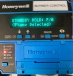 Honeywell RM7838C1012 Semi-automatic Combustion Safety Control With Display. Fixed Price $1099.00.