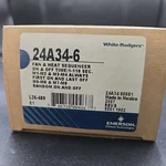 White Rodger 24A34-6 Heat Sequencer. Fixed Price $24.99.