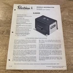 1975 Robertshaw Controls SJ4000 Solid Slate Oil Primary Safety Info. Fixed Price $8.46.