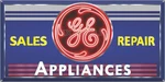 General Electric Appliances Display Vintage Sign Remake Aluminum Size Options. Fixed Price $111.26.