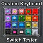 Enthusiast Mechanical Keyboard Tester Samples - Choose Your Own Switches!. Fixed Price $44.99.