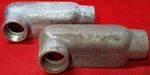 Oz Gedney 1-1/2" Conduit Body Type M/n: LL-150G (lot Of 2). Fixed Price $20.00.